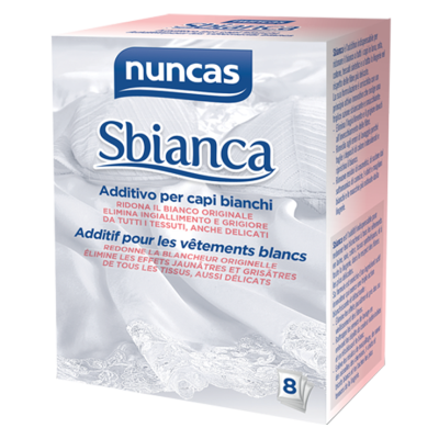 Additif de Lavage pour Linge Blanc boite de 160gr Sbianca