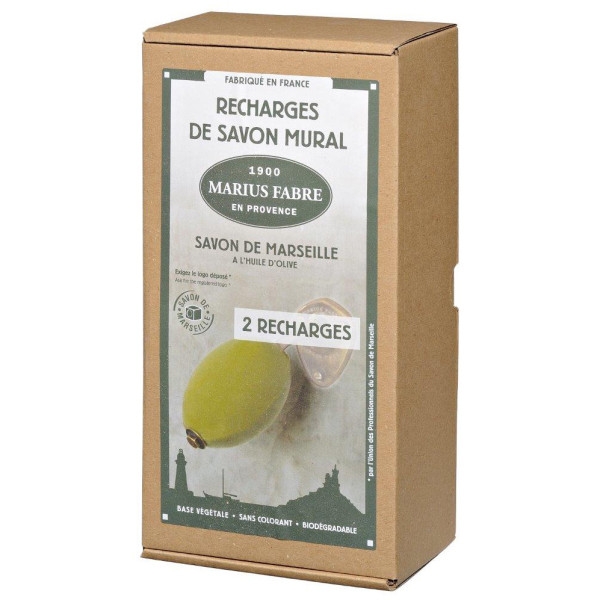 MARIUS FABRE - Savon de Marseille Rotatif Recharges 2x290g