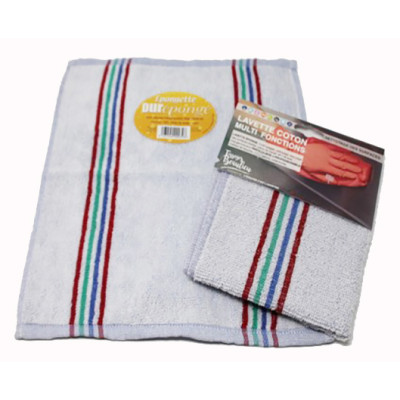 Wassingue Mini Lavette Coton 32x32cm Prélavée