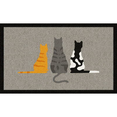 Tapis Patio Chat de dos 50x80cm