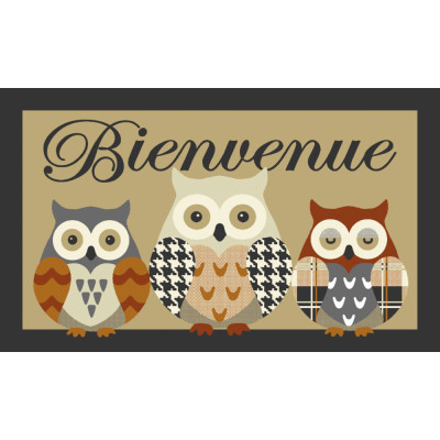 Tapis Patio Chouette 50x80cm