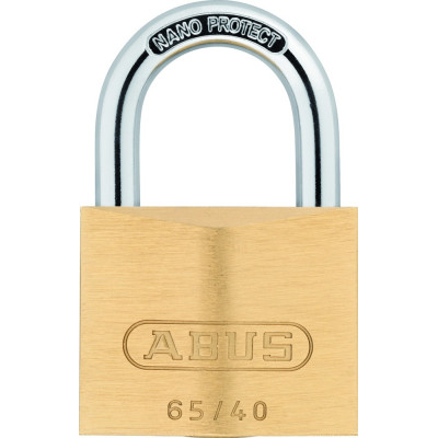 Cadenas à Clé Laiton Massif 40mm sous Blister