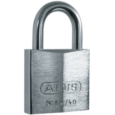 Cadenas à Clé Laiton Gris Anse Inox sous Blister