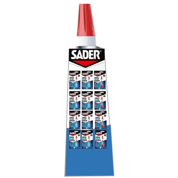 SADER - Maxiglue Box 96 Mixte Gel/Liquide 3g