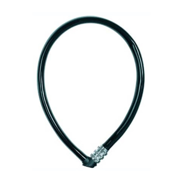 ABUS - Antivol Câble à Chiffre Noir 0.65m