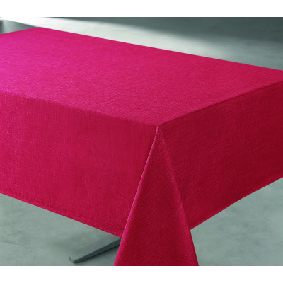 NAPPE 140X240CM TISSAGE ROUGE