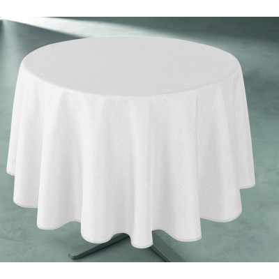 NAPPE (0) 160CM TISSAGE BLANC