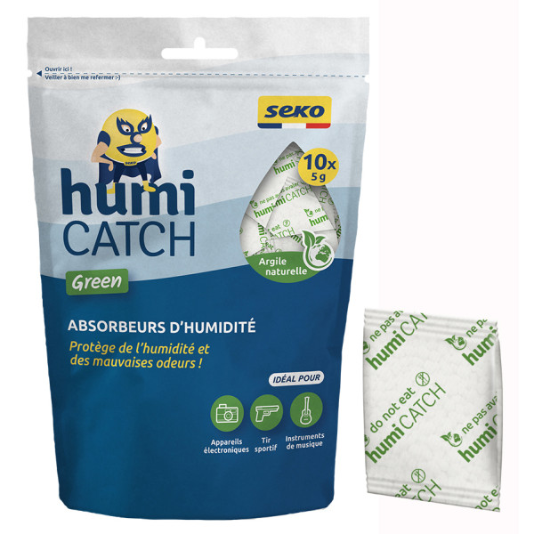 SEKO - Humicatch Absorbeurs Green 5g Paquet de 10 Sachets