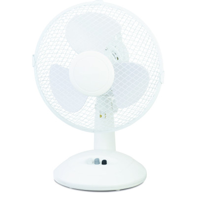 Ventilateur de Table 21W Ø23cm Blanc