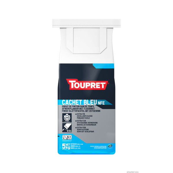 TOUPRET - Enduit de Lissage Cachet Bleu NFE Poudre 5kg