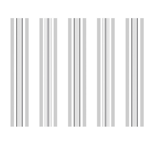 ACCESS DECO - 21050 Adhésif Classic Rayures 45cmx1.5m Imprimé Gris