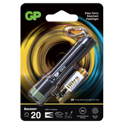 GP Discovery Lampe de poche Vole CK12 sous Blister