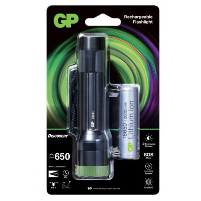 GP Discovery Torche Rechargeable Ursa CR41 sous Blister