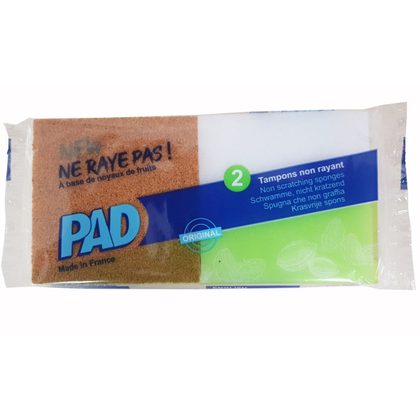 PAD - Tampon Abrasif Végétal Lot de 2