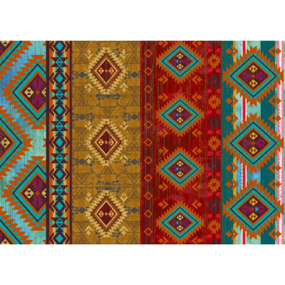 Tapis Création Antik Kelim Full Color 50x70cm sur cintre