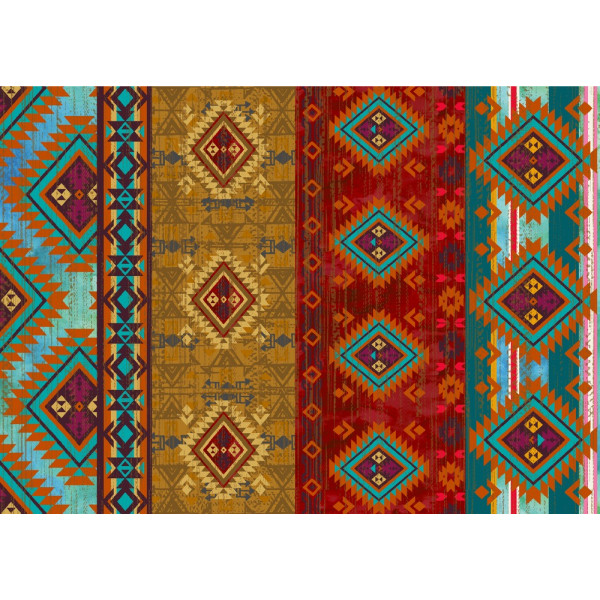 VICA - Tapis Création Antik Kelim Full Color 50x70cm