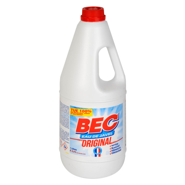 BEC - Javel Original 2.6% Chlore Actif 1L TP2 4
