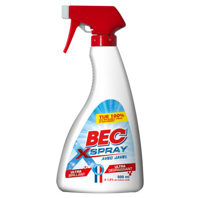 BEC X SPRAY 500 ML 1,5% CA (Vendu par 12)