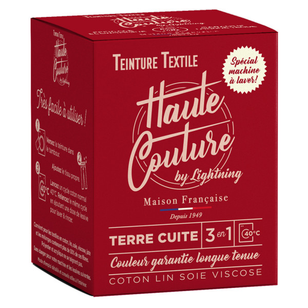 HAUTE COUTURE - Teinture Textile Haute Couture 350g Terre cuite