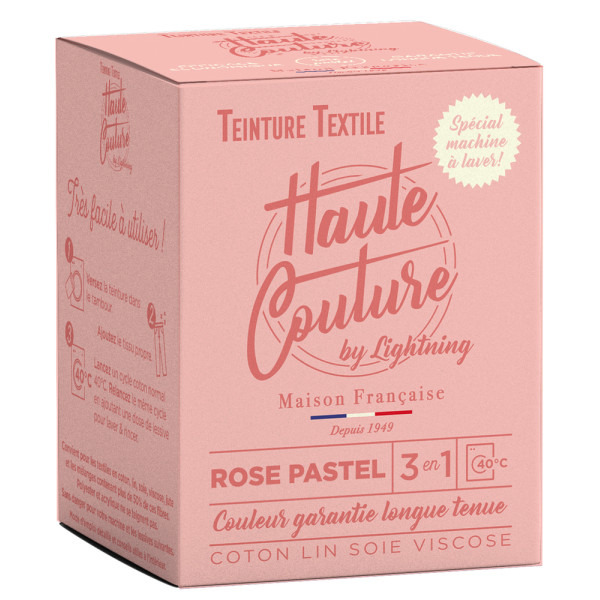 HAUTE COUTURE - Teinture Textile Haute Couture 350g Rose pastel