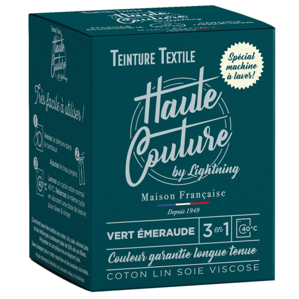 HAUTE COUTURE - Teinture Textile Haute Couture 350g vert émeraude