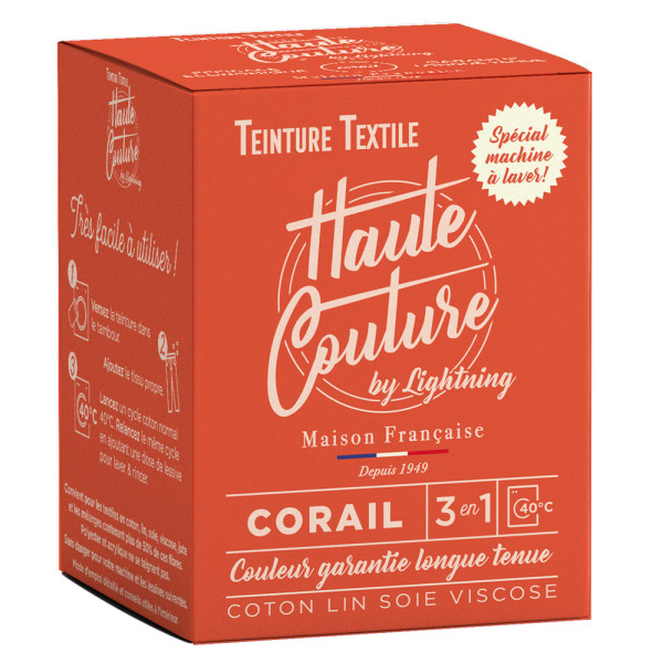 HAUTE COUTURE - Teinture Textile Haute Couture 350g corail