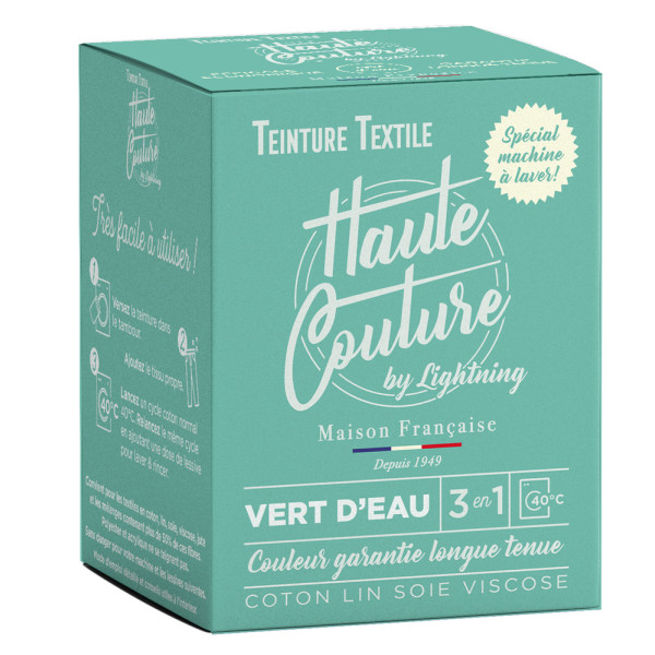 HAUTE COUTURE - Teinture Textile Haute Couture 350g vert d'eau