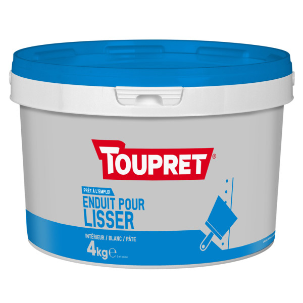 TOUPRET - Enduit Pour Lisser Pâte 4kg