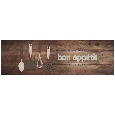 Tapis Velvet Bon Appétit 45x150cm sur Cintre