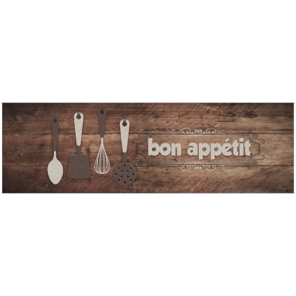 MERCURY - Tapis Velvet Bon Appétit 45x150cm