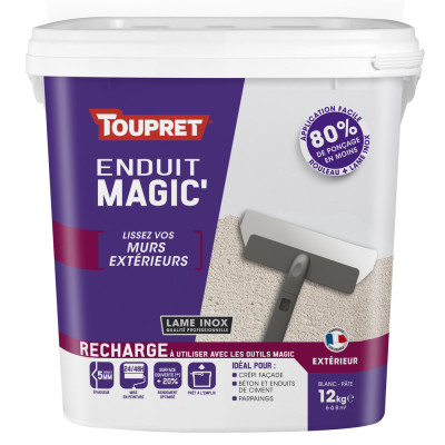 Recharge enduit Magic' extérieur pâte 12kg