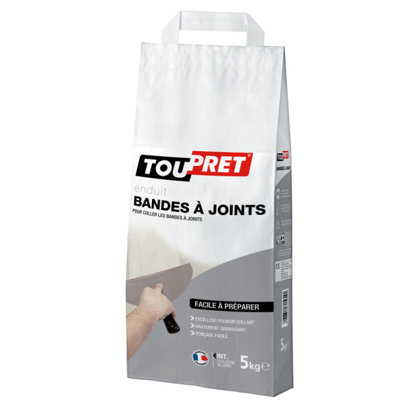 TOUPRET - Enduit Bande à Joints Poudre 5kg