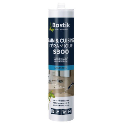 Mastic Bain&Cuisine Céramique S300 Cartouche 300ml