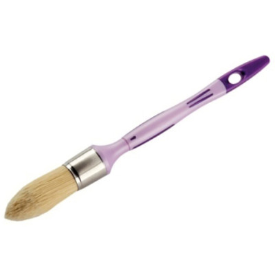 Pinceau à Réchampir Bi-Matière Peinture Velours