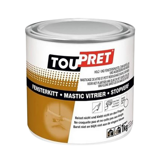 TOUPRET - Mastic Vitrier Blanc - Masticage de Vitre