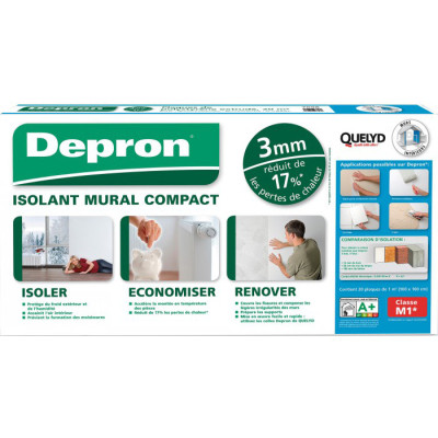 DEPRON PLAQUE 3MM P24 1M2 /20