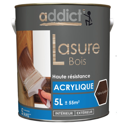 Lasure Bois Acrylique Satin 5L