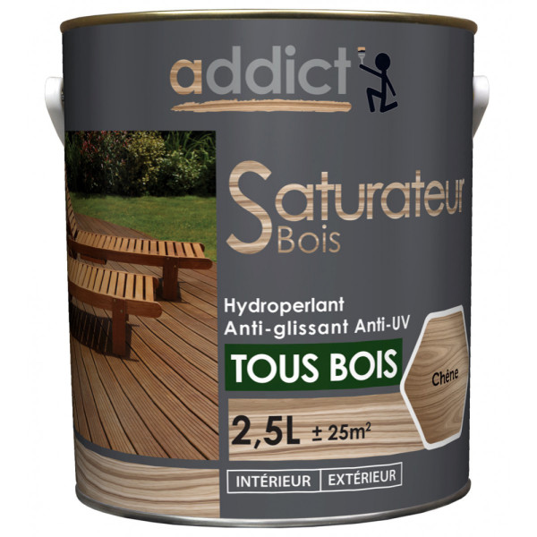 ADDICT - Saturateur Acrylique Chêne 2.5L