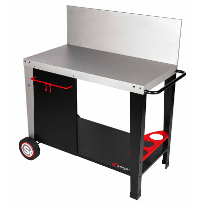 DESSERTE PLANCHA METAL 90X47CM SALVIA