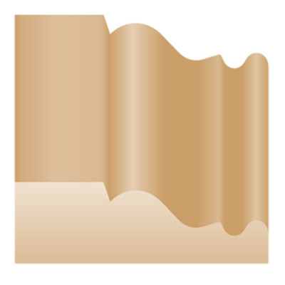 Chambranle brut P91 57x18mm 2.20m