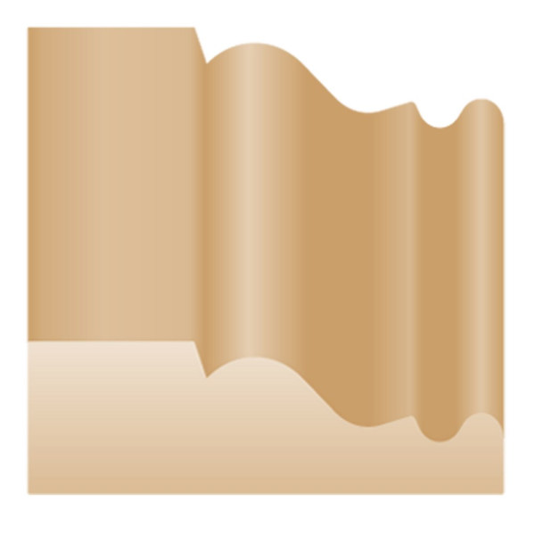 SKYLAB - Chambranle Brut P91 57x18mm 2.20m