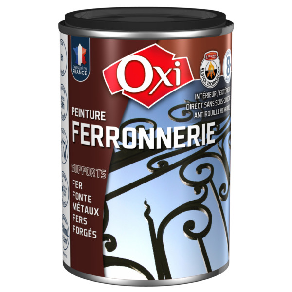 OXI - Peinture Ferronnerie Noir Velours