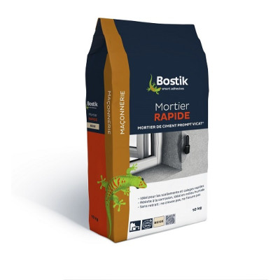 MORTIER RAPIDE 10KG BOSTIK (Vendu par 2)