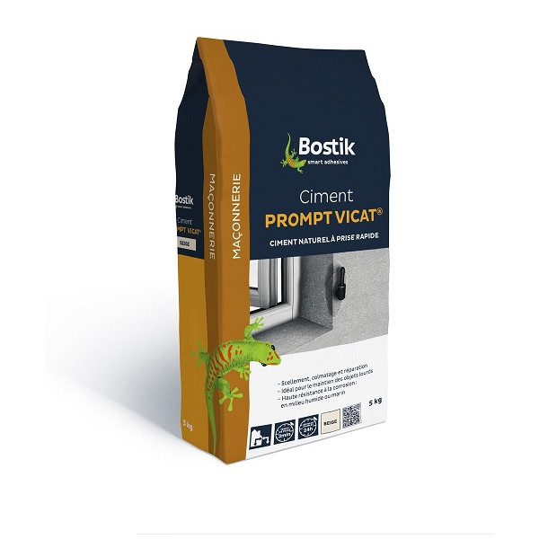 BOSTIK - Ciment Prompt Vicat 5Kg