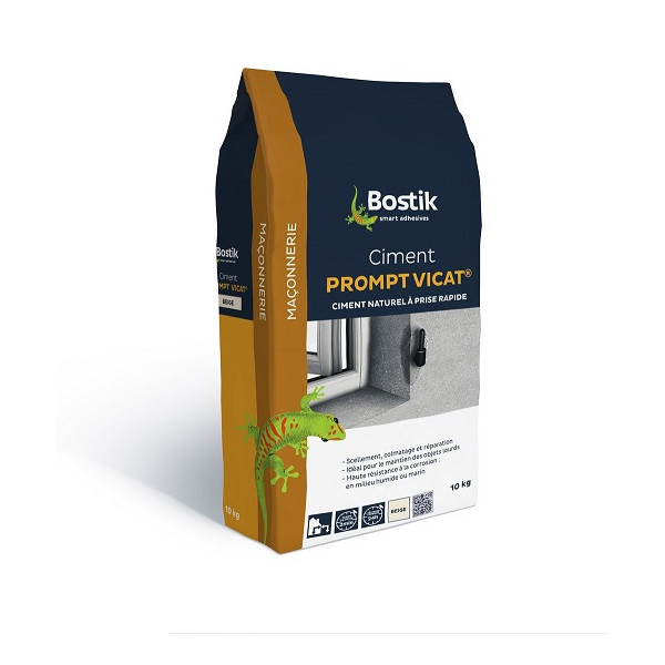 BOSTIK - Ciment Prompt Vicat 10Kg