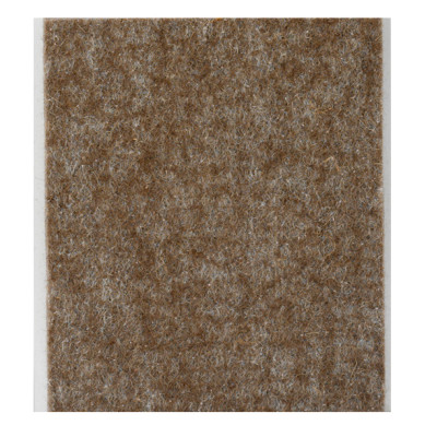 Patin Feutre Adhésif en Laine Plaque de 100x85mm Marron