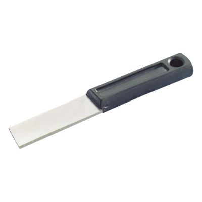 Couteau à demastiquer : lame acier, manche ABS