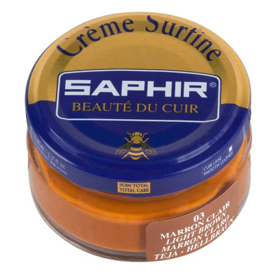POMMADIER SAPHIR POT 50ML OR PALE (Vendu par 1)