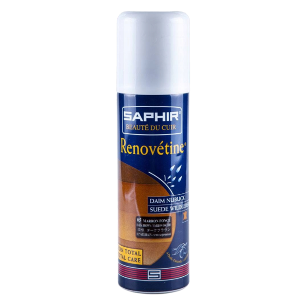 SAPHIR - Rénovetine daim nubuck Aérosol 200ml bordeaux