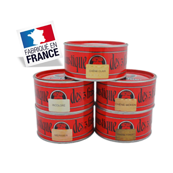 LES TROIS FRERES - Encaustique Pâte Pure Térébenthine 400g